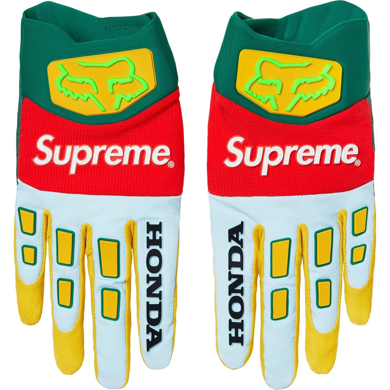 Supreme®/Honda® Fox® Racing Gloves view 2
